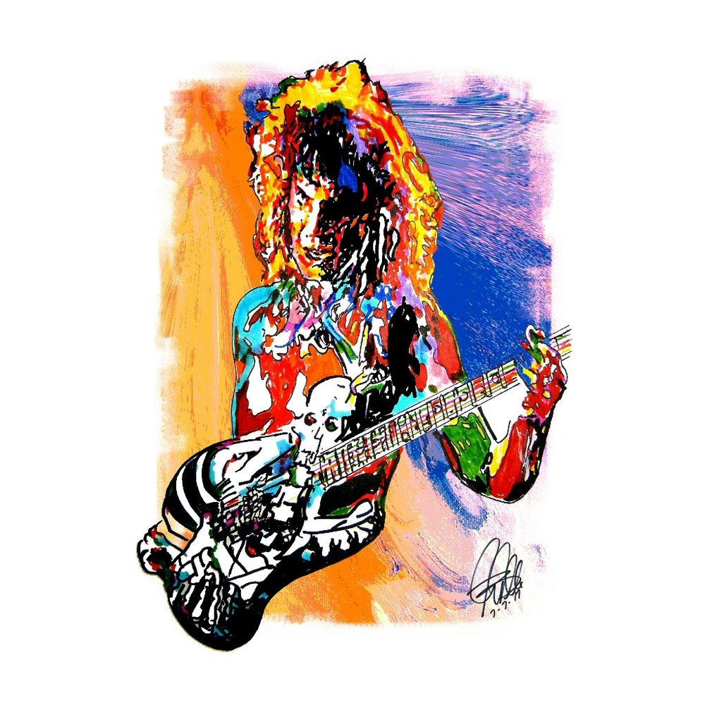 George Lynch Dokken Guitar Hard Rock Music Print Poster Wall Art 11x17